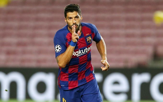 Luis Suarez' scored 198 times in 283 games for Barcelona.